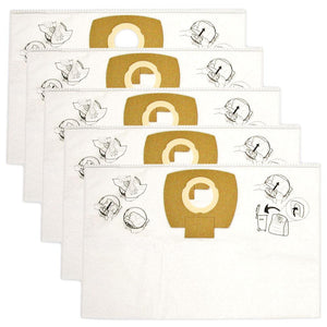 New Genuine Makita P-72899 Pack of 5 Filter Dust Bag for VC2010L