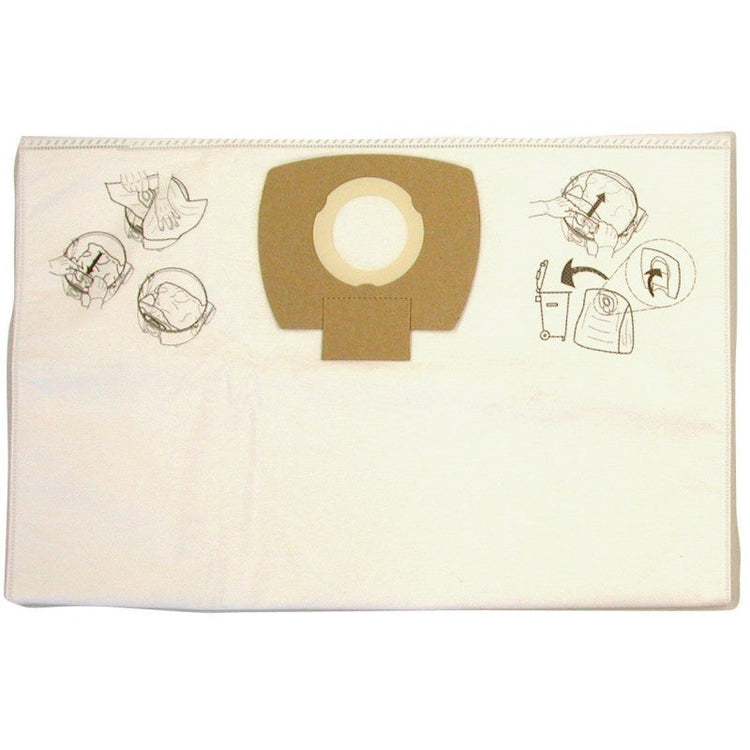 New Genuine Makita P-72899 Pack of 5 Filter Dust Bag for VC2010L