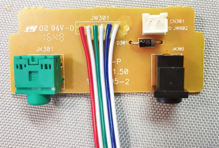 New Genuine Makita SE00000268 PCB-A DC-Jack Ass'y BMR102