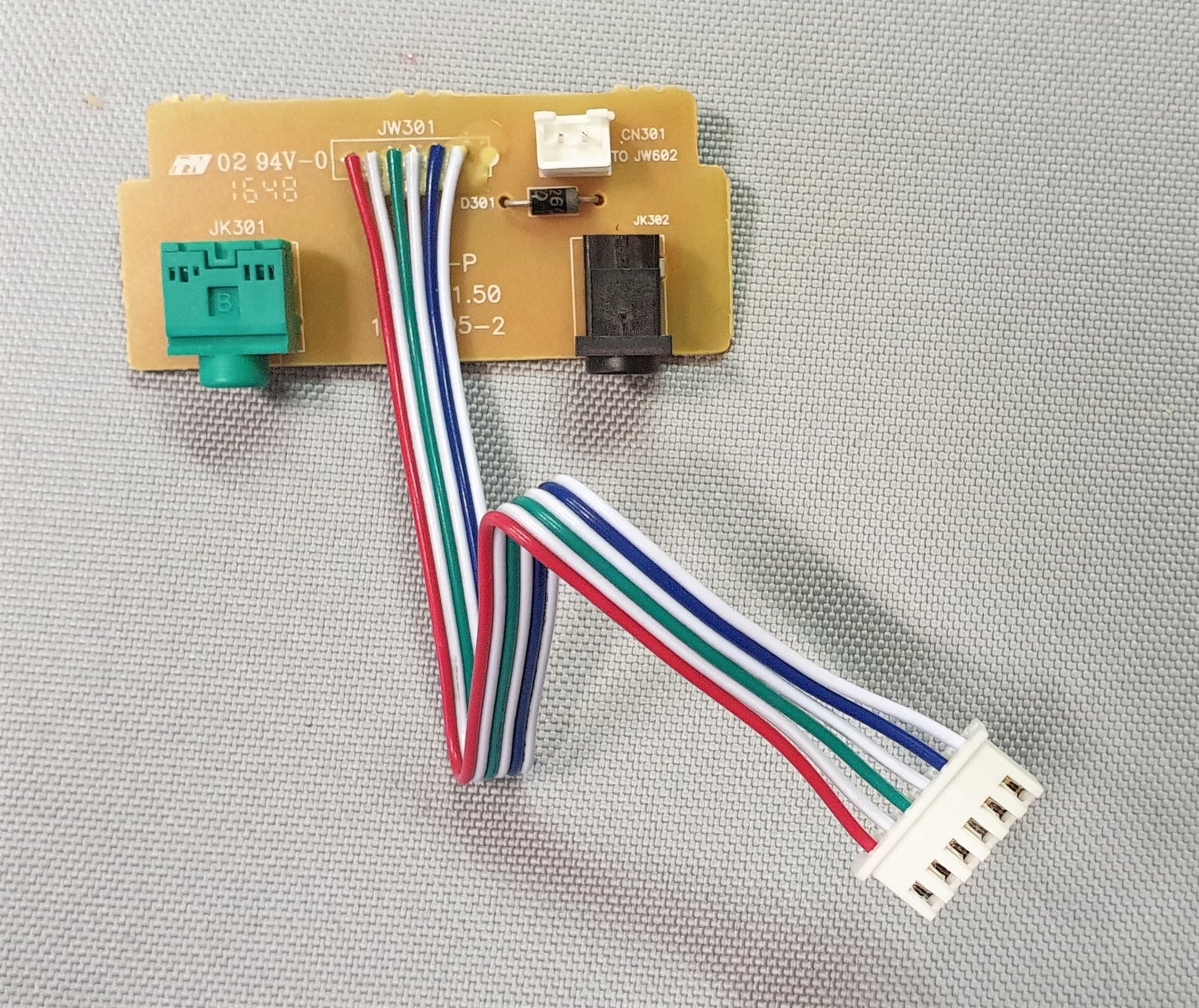 New Genuine Makita SE00000268 PCB-A DC-Jack Ass'y BMR102