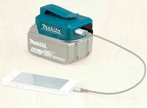 New Genuine Makita SEBADP05 Battery Converter 18V USB (2X) BL1830 BL1840