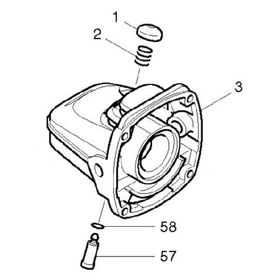 New Makita 153488-4 418067-8 233072-2 213048-5 Gear Housing Set 9562C 9564 9565