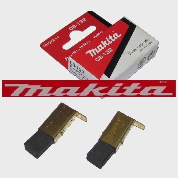 New Makita 191972-1 Carbon Brush CB-132 for 1923 1923H UC3010A UC3520A UC4020A