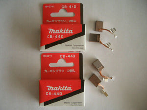 New Makita 194427-5 Carbon Brushes CB-440 2 pairs DF451D BDF440 BDF441 BHP451