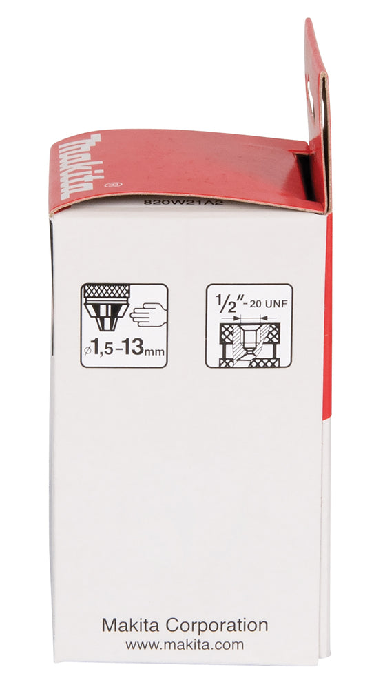 New Makita 199154-9 Keyless Drill Chuck 13mm 1/2" 24 UNF 1,5-13mm DF446D BDF452