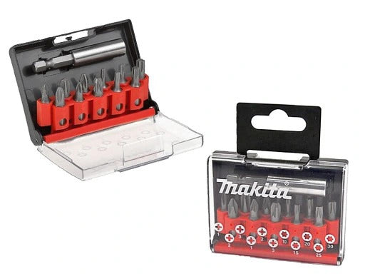 New Makita D-31083 Set of 12 Pc Tool Screwdriver Bit Quick Change Bit Holder