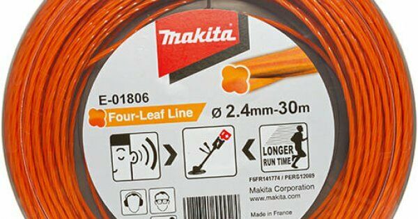 New Makita E-01806 Four-Leaf Nylon Cord 2,4MM X 30M