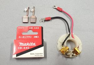 New Makita Set 638431-9 Brush Holder +194427-5 CB-440 for BHP451 BHP441