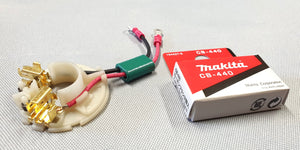 New Makita Set of 632K64-8 Brush Holder + 194427-5 Brushes CB-440 for BDF458