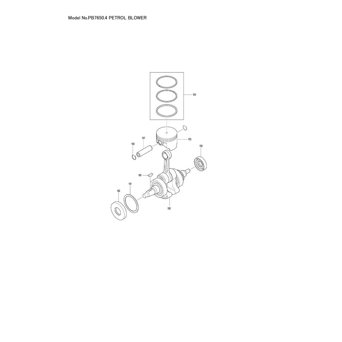 Makita PB-7650.4 — сборочный чертёж, лист 4, деталь 140H45-5 поз. 039-1