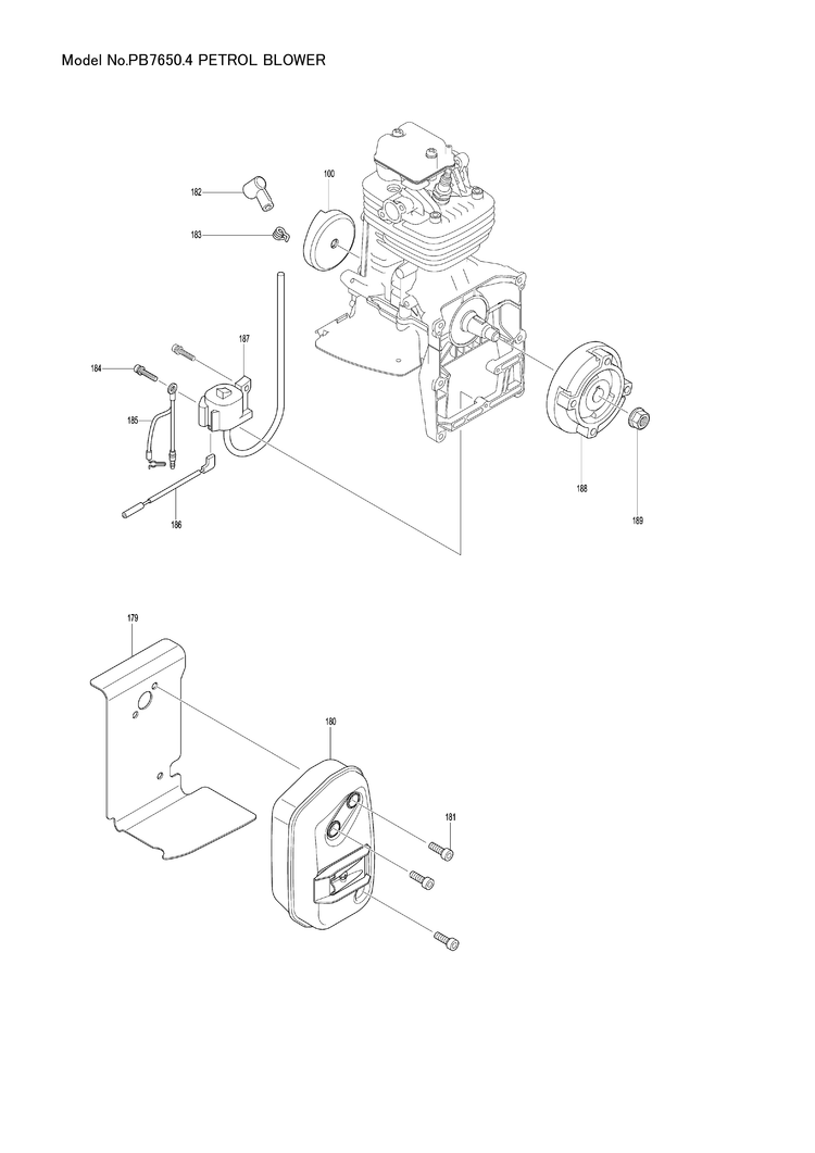 Makita PB-7650.4 — сборочный чертёж, лист 5, деталь 140H45-5 поз. 039-1