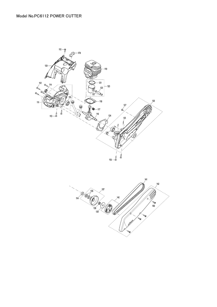 Makita PC-6112 — сборочный чертёж, лист 5, деталь 143457-3 поз. 084