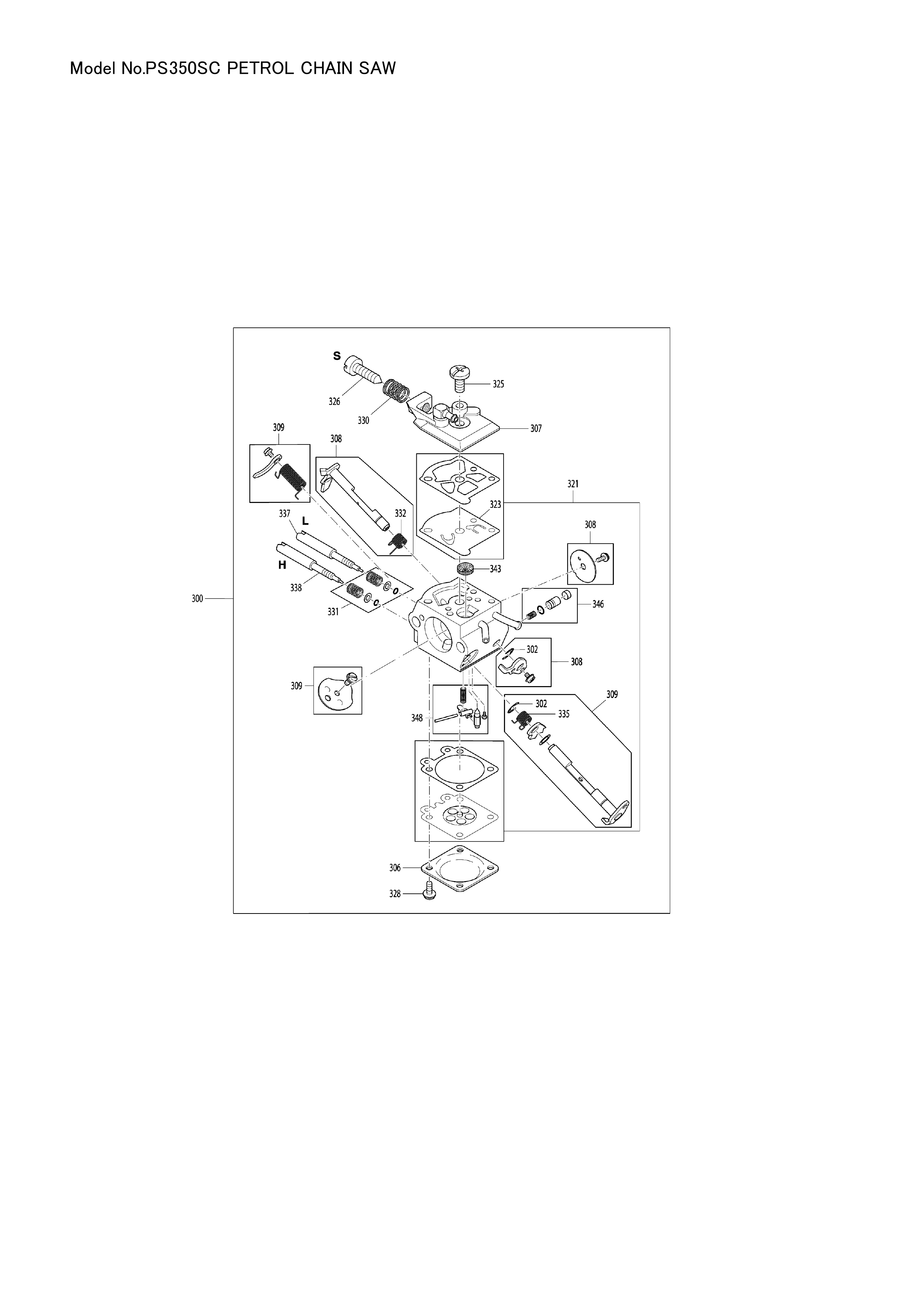 Makita PS-350SC — сборочный чертёж, лист 3, деталь 161366-4 поз. 100-2