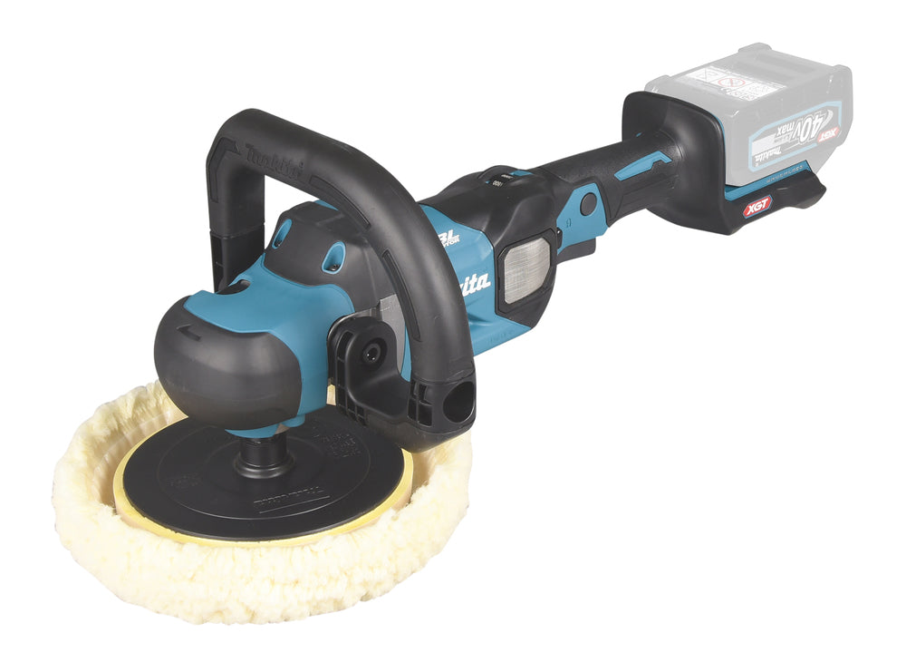 Makita PV001GZ Cordless Polisher XGT, 185mm, Tool Only