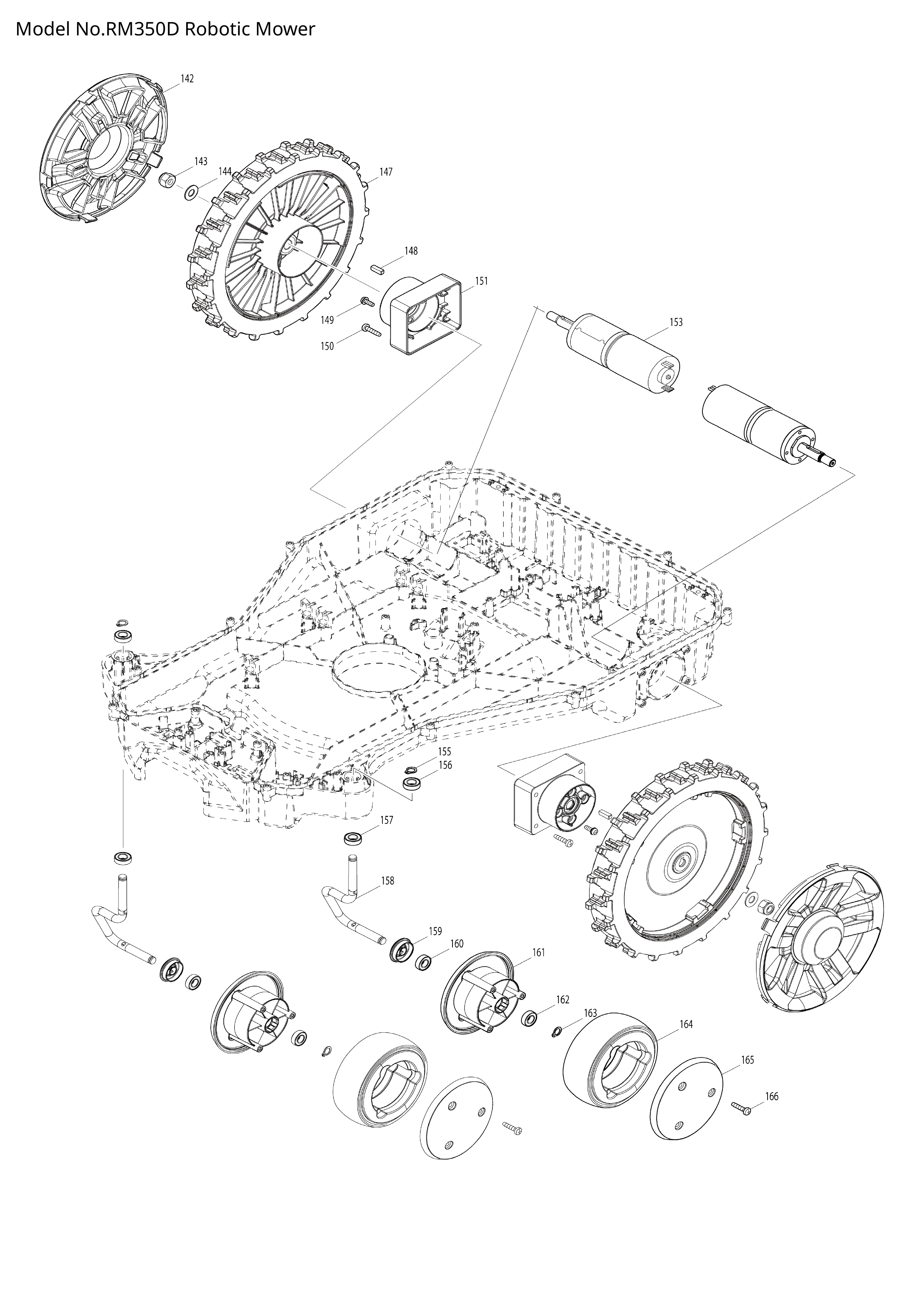 Makita RM350D — сборочный чертёж, лист 5, деталь 413S12-2 поз. 015