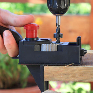 Ruddler - Wood drill guide tool