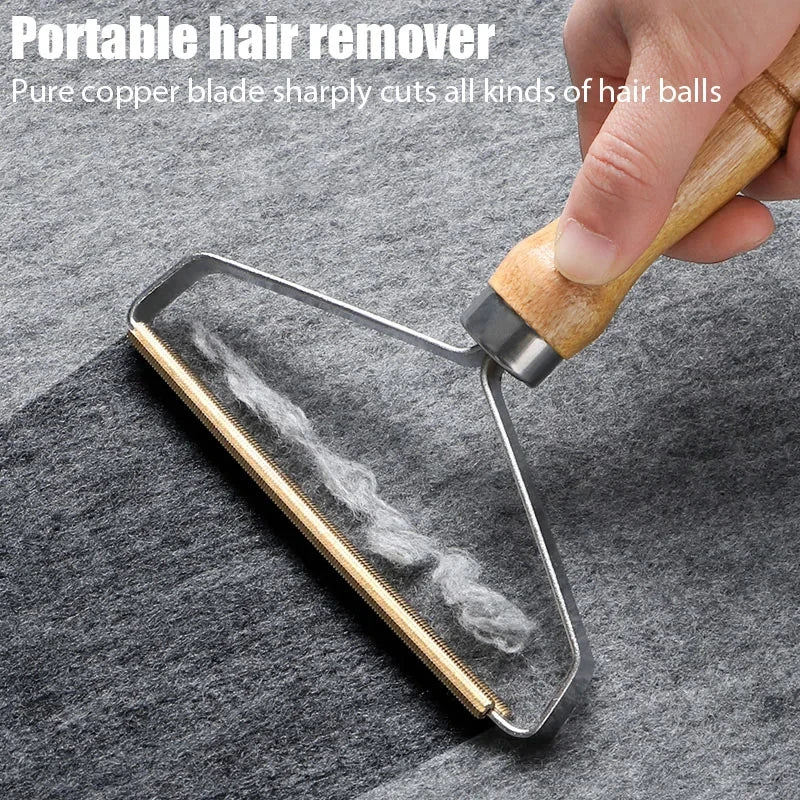 Pethårborttagningsbar Portable Manual Scraper Lint Cleaner Sticky Brush Cat Hair Removal Brush Hair Removal Tool Cat Accessories