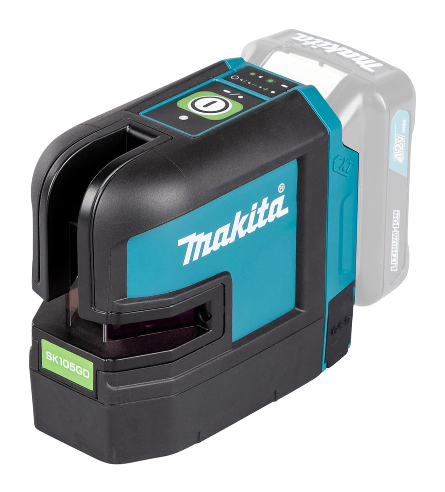 Makita SK105GDZ Self-Leveling Green Line Cross Laser
