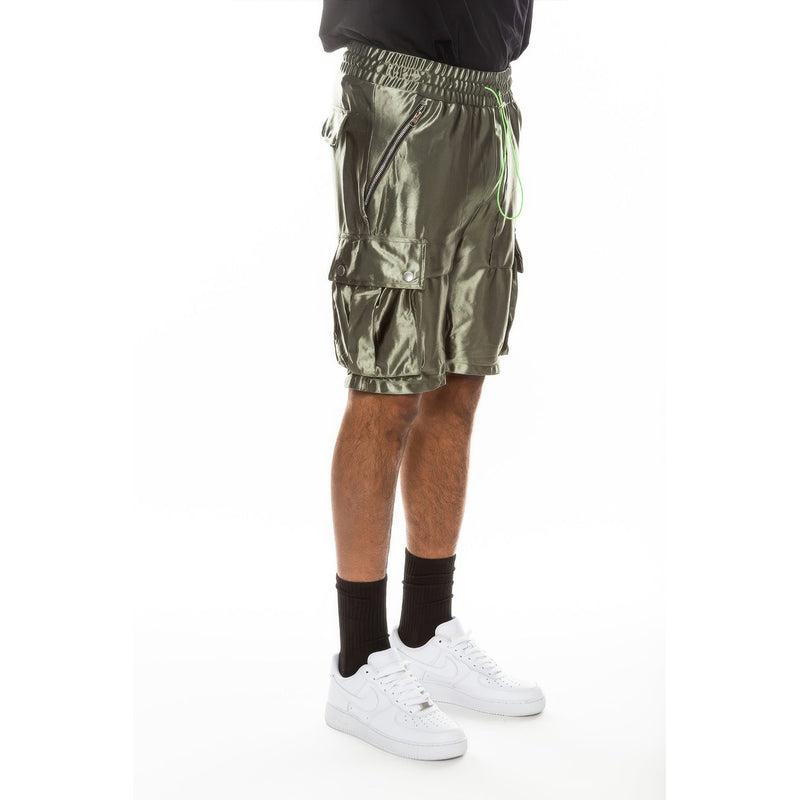 Satin Street Cargo Shorts