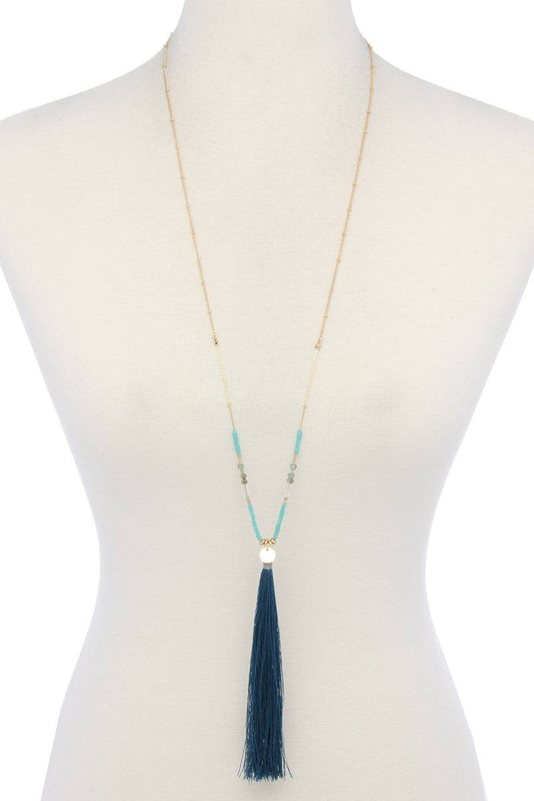 Tassel Pendant Necklace