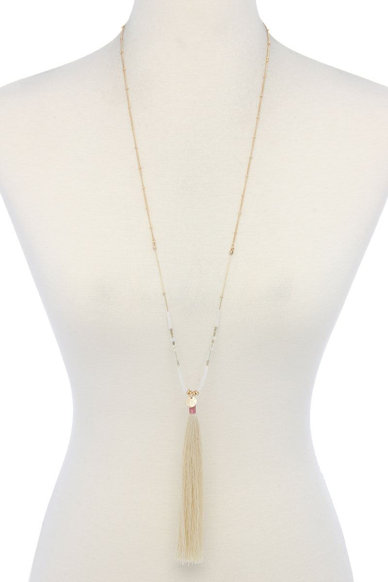 Tassel Pendant Necklace