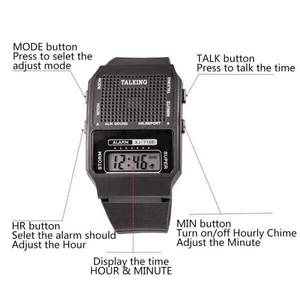 Tellatime - Digital talking watch