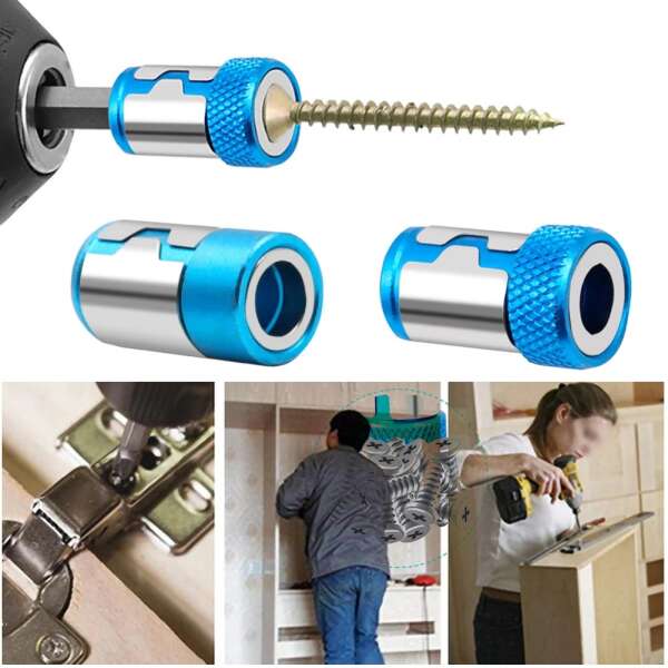 UniRing - Set with 2 drill adapters and 4 magnetic bits