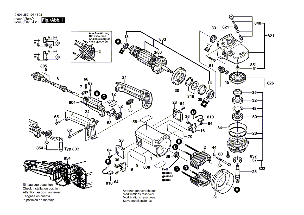 New Genuine Bosch 1607200103 Switch