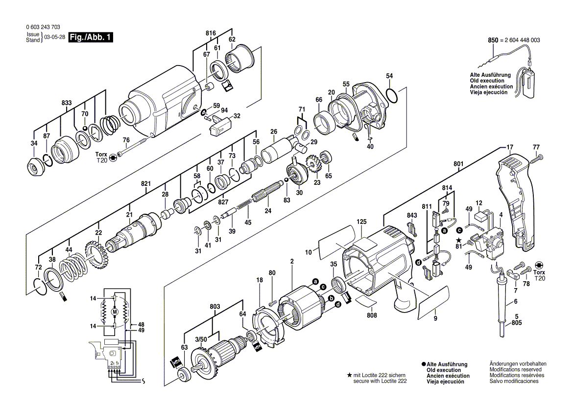 Nieuwe echte Bosch 1610508008 Beschermende cap