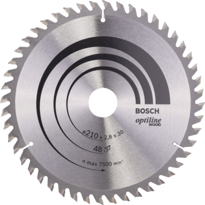 Nouveau véritable Bosch 2608640623 Optiline Wood Circular Saw Saw Blade