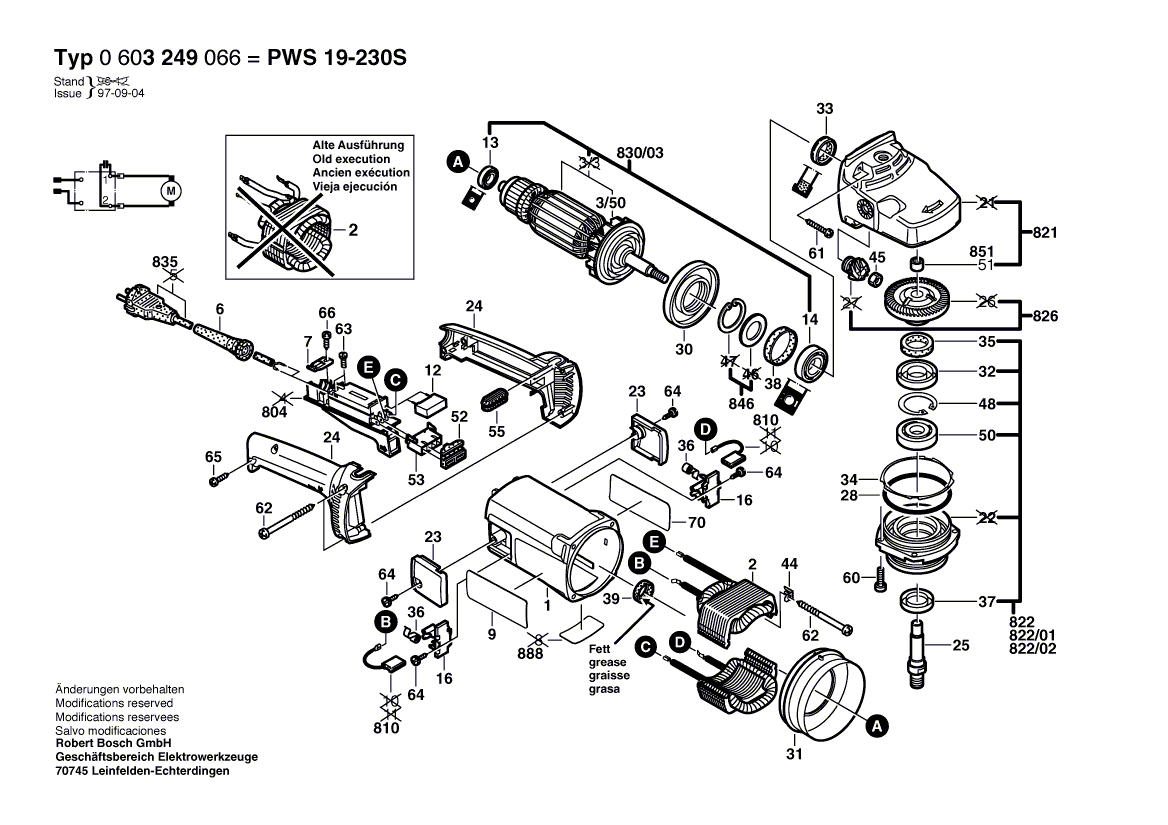 Ny ekte Bosch 1601110984 Produsentens navneskilt