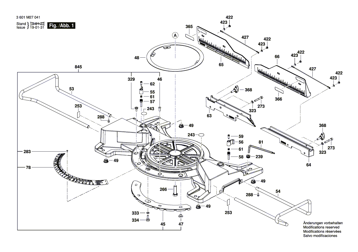 Neue Originalmutter 1609B00691 von Bosch