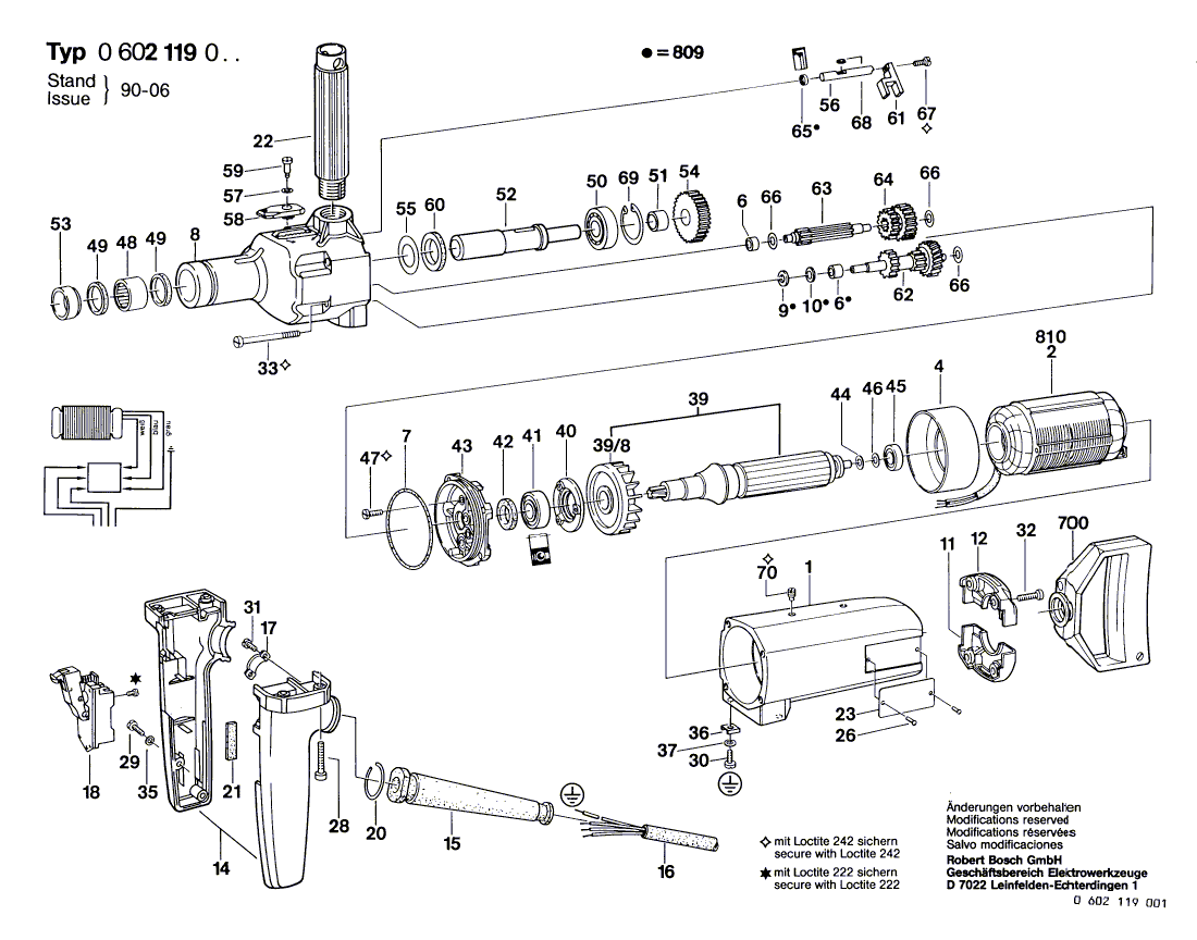 Neue originale Bosch 1600A004DT Unterlegscheibe 