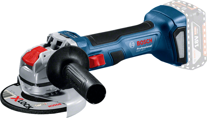 Nieuwe echte Bosch 06019H9101 GWX 18V-7 Professionele draadloze hoekmolen met