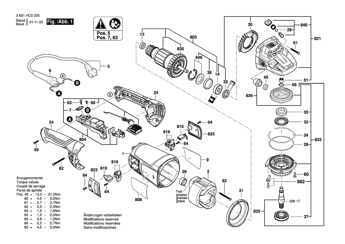 NEU EURNISCHE BOSCH 160111A7TX -Nennenschild