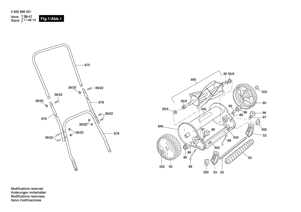 Neue Original Bosch F016L57431 Walze