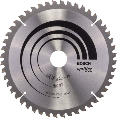 Nouveau véritable Bosch 2608640430 Optiline Wood Circular Saw Blade pour les scies à onglets