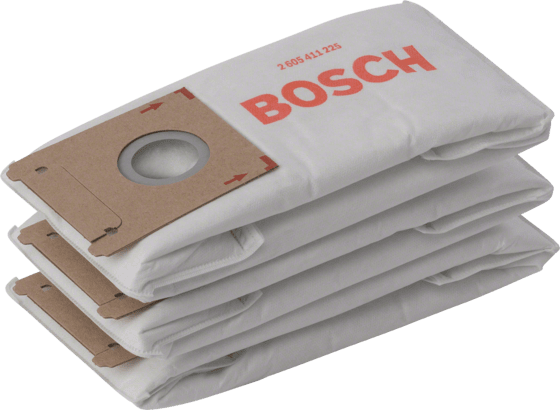 New Genuine Bosch 2605411225 Paper Filter Bag For dust extractors