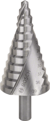 Nouveau véritable bosch 2608597521 Bit de forage à pas HSS, tige à 3 plateaux pour rotation