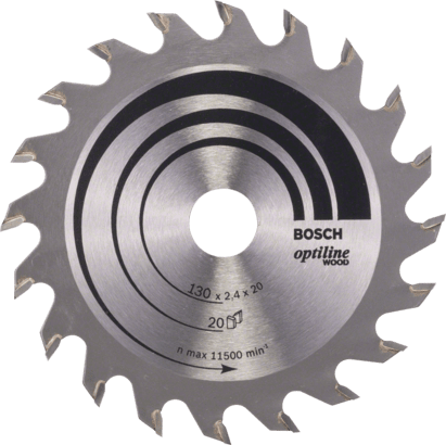 Nouveau véritable bosch 2608640582 Optiline Wood Circular Saw Saw