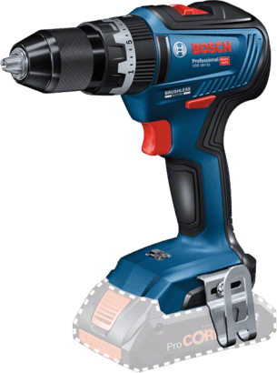 Uusi aito Bosch 06019H5302 GSB 18V-55 Professional Cordless Combi