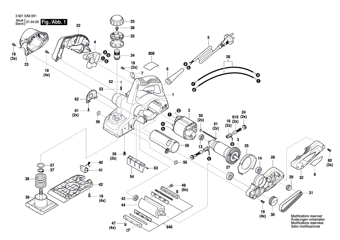 Новый оригинальный шарикоподшипник Bosch 1619PA7994 с канавкой.