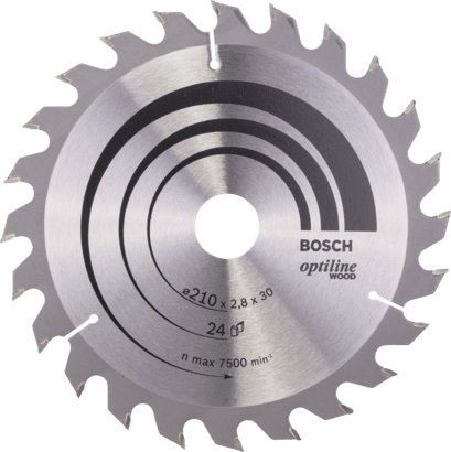 Ny äkta Bosch 2608640621 Optiline Wood Circular Saw Blade