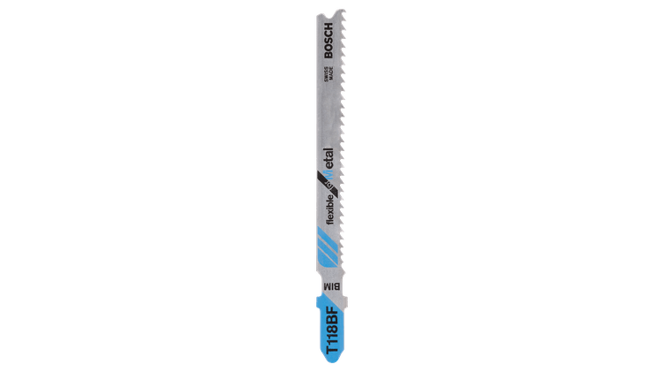 Ny ekte Bosch 2609256734 Jigsaw Blade, Bi-Metal, T 118 BF Jigsaw Blades For