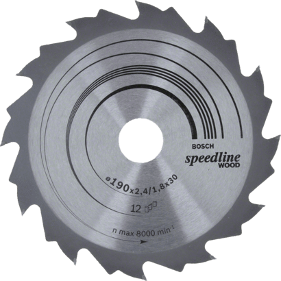 Nieuwe echte Bosch 2608640800 Speedline Wood Circular Saw Blade