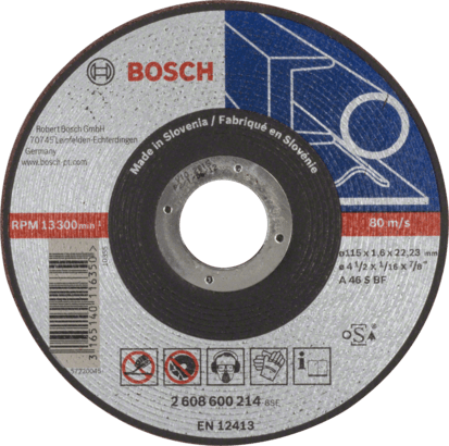 New Genuine Bosch 2608600214 Expert for Metal Cutting Disc For small angle