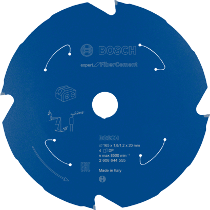 Ny äkta Bosch 2608644555 Expert för fibercementcirkulär sågblad för