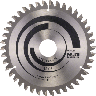 Nieuwe echte Bosch 2608640519 Multi Material Circular Saw Blade voor handheld