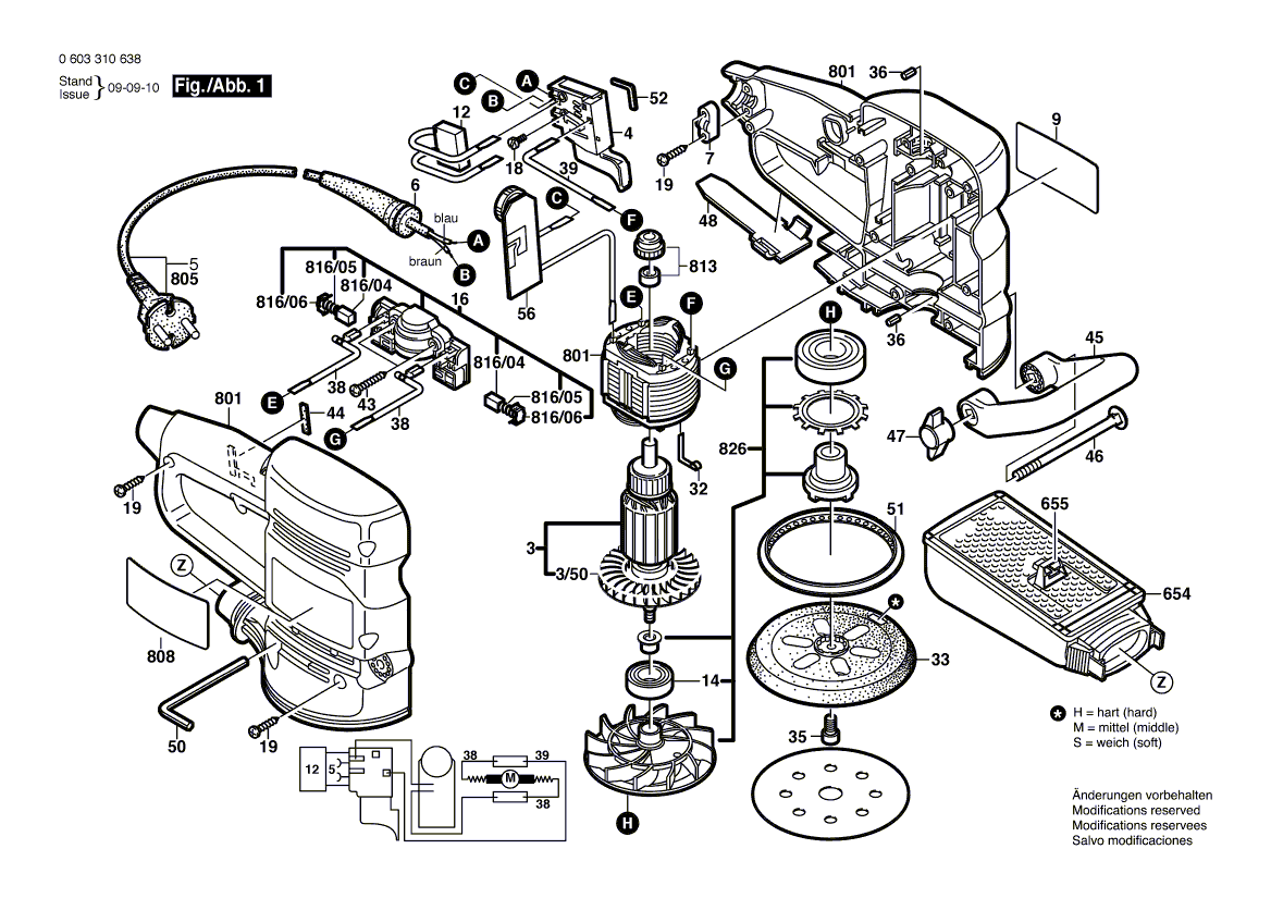 Uusi aito Bosch 2605104799 Asunto -osasto