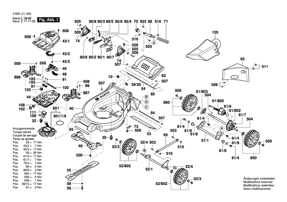 Nouveau véritable bosch F016L76488 Guide